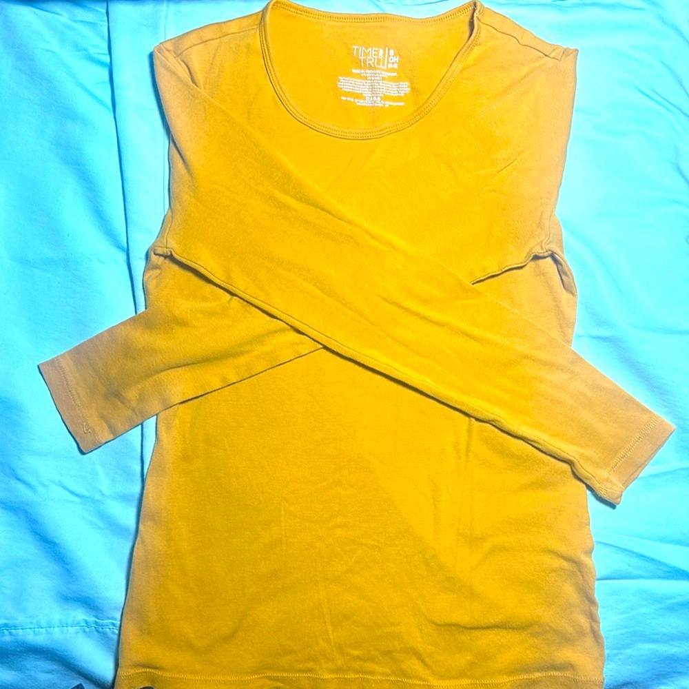 Yellow / orange long sleeve